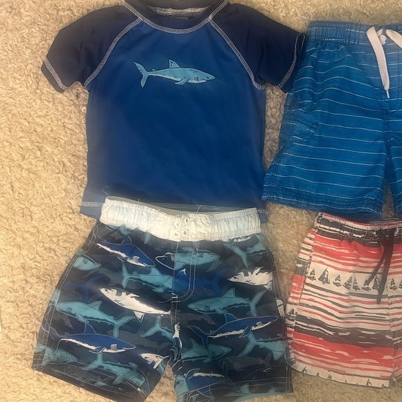Toddler Boys Bathing Suit Bundle 3T - Picture 2 of 4